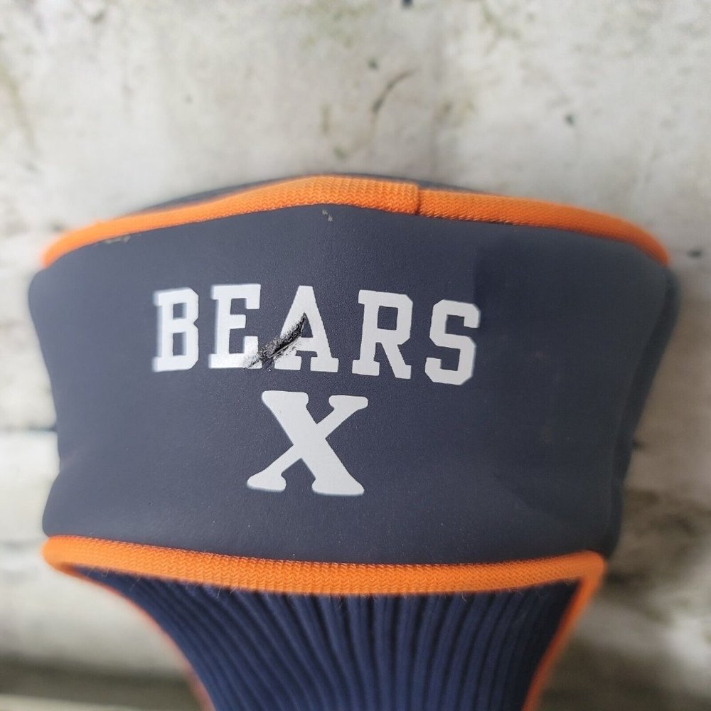 Chicago Bears NFL X Driver Golf Head Cover Club Sock Style Soft Blue